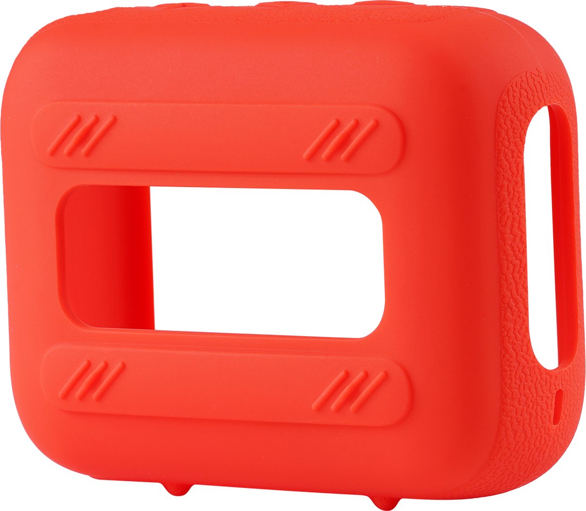 YONO Soft Case geschikt voor JBL Go 4 - Siliconen Hoesje - Rood