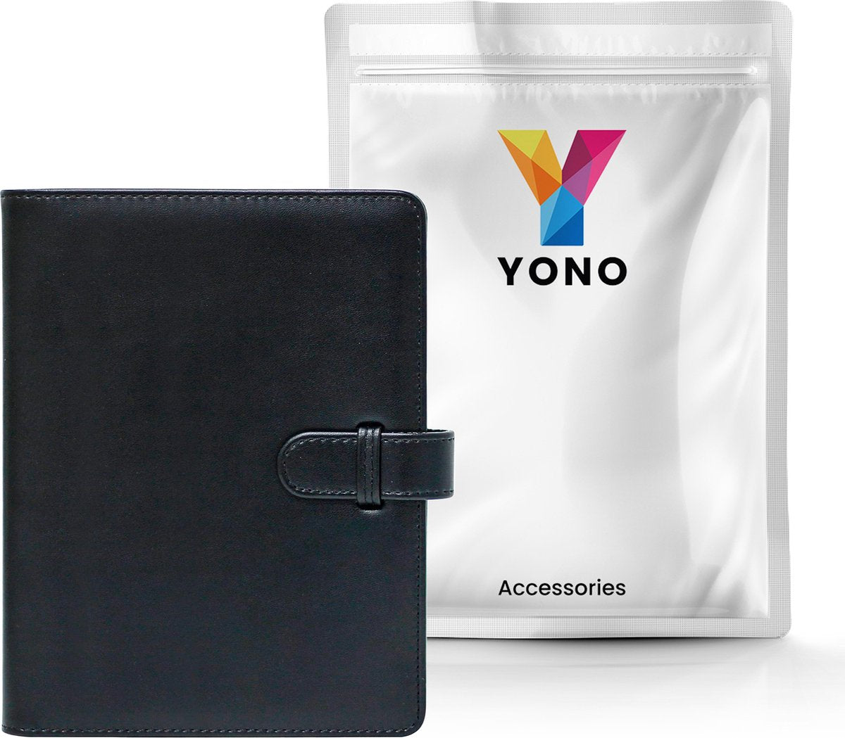 YONO Fotoalbum 128 voor Instant Camera Fotopapier - Fotoboek PU Leer geschikt voor Fujifilm Instax Mini 12 / 11 / 9 / 8 / 7s / 25 / 90 / Link / SP-2 / Liplay - Film Polaroid - Kodak en Meer - Zwart