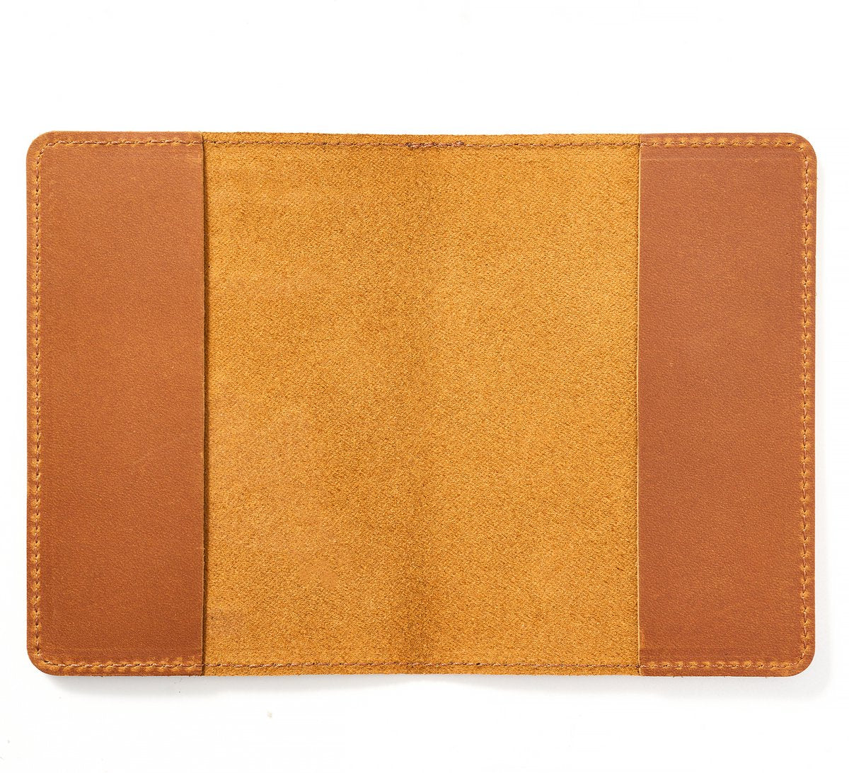 YONO Paspoort Hoesje Nederland Leer - Houder Cover Mapje - Bruin