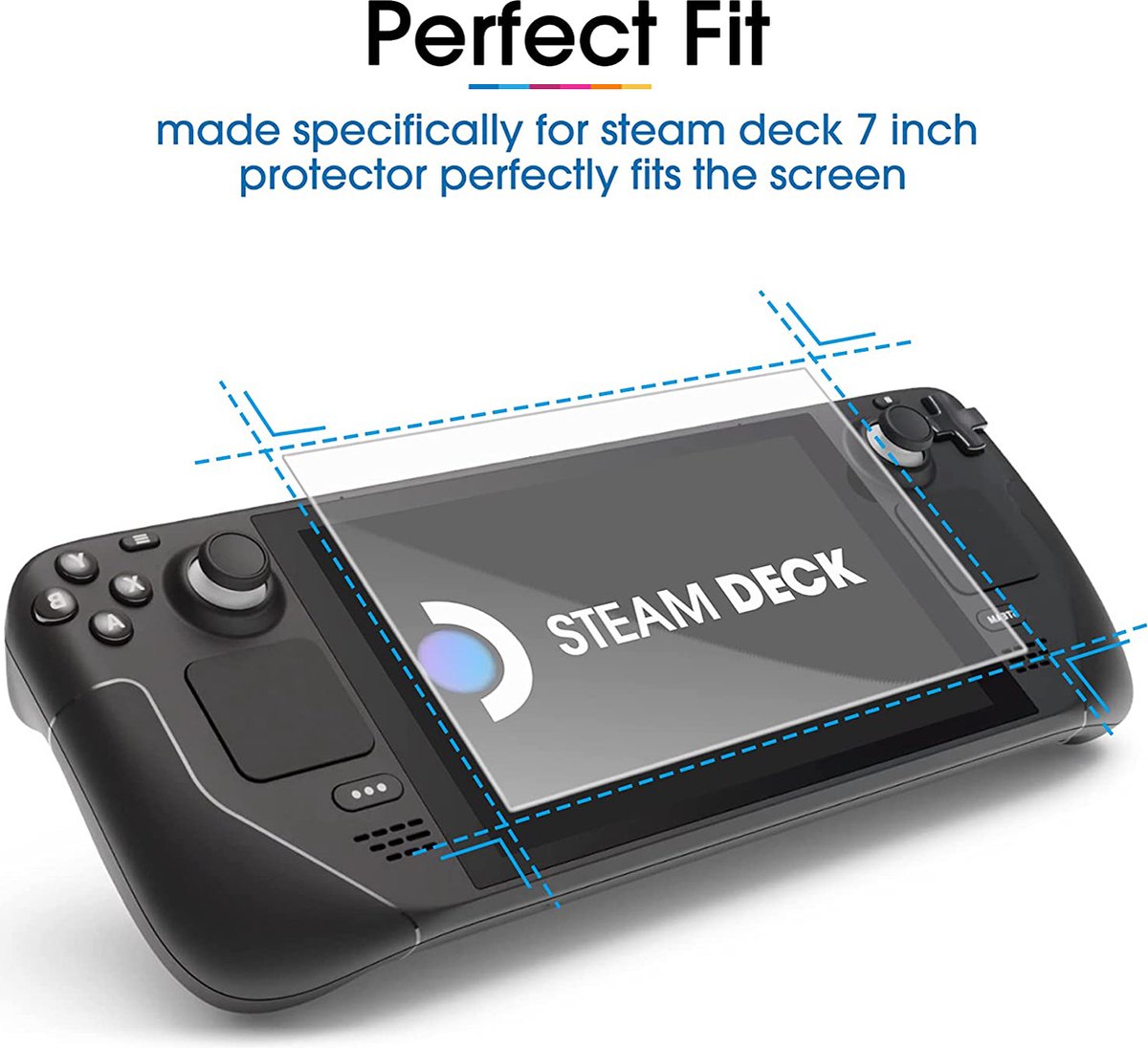 YONO Screen Protector Set geschikt voor Valve Steam Deck / OLED - 2 Stuks
