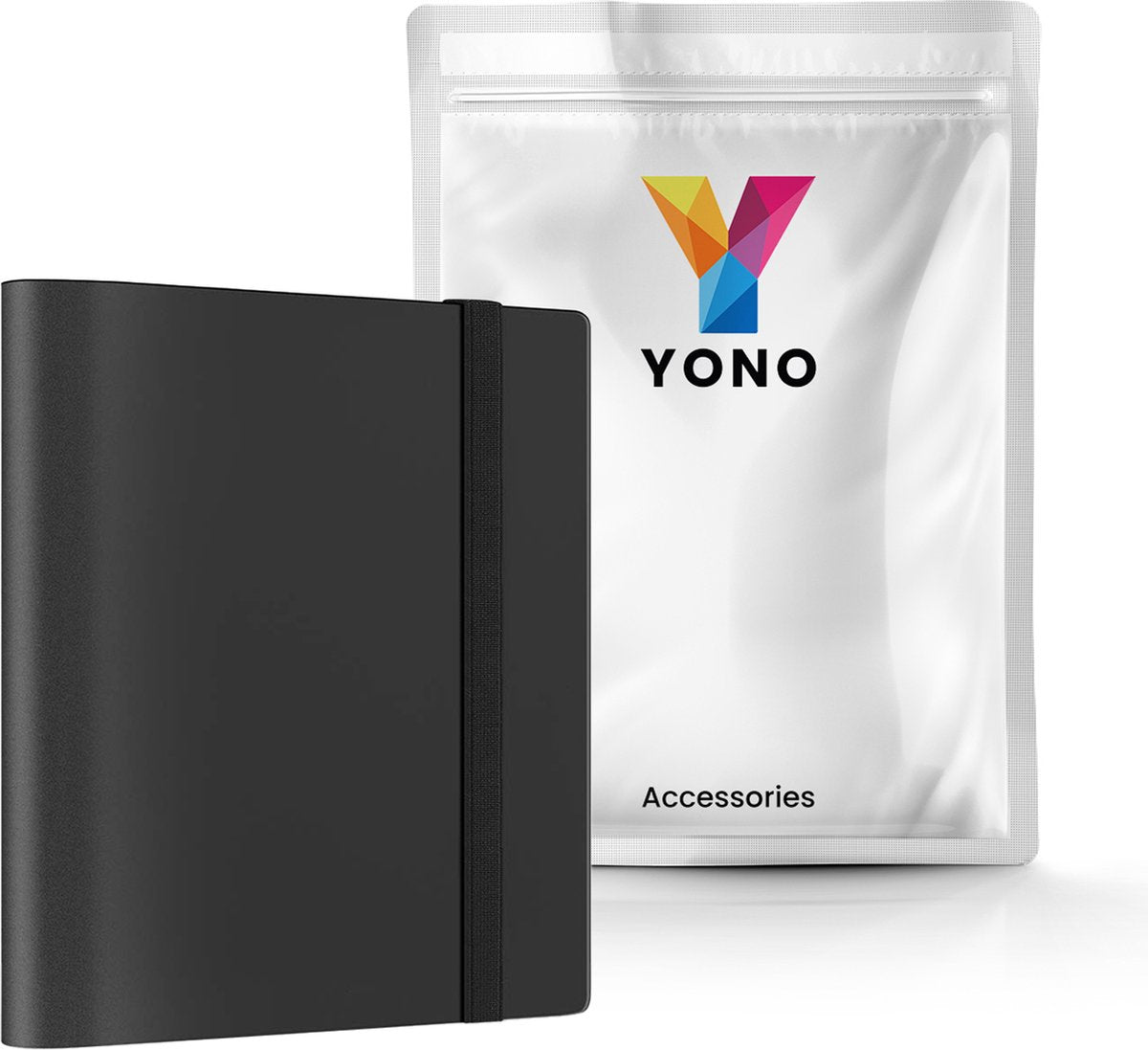 YONO Fotoalbum 160 voor Instant Camera Fotopapier - Fotoboek Geschikt voor Fujifilm Instax Mini 12 / 11 / 9 / 8 / 7s / 25 / 90 / Link / SP-2 / Liplay - Film Polaroid - Kodak - Square en Meer - Zwart
