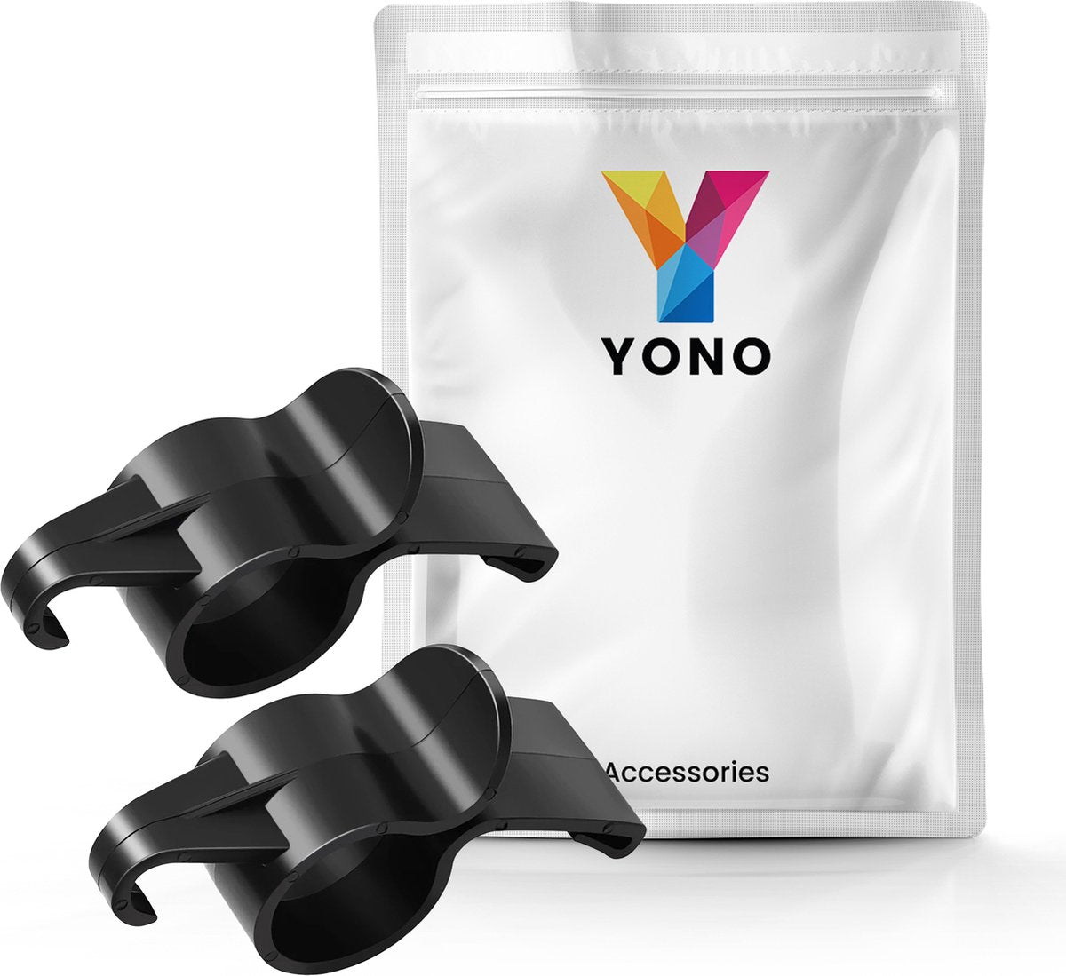 YONO Paraplu Haken voor Auto Kofferbak - Organizer Accessoires Haak Houder - Zwart