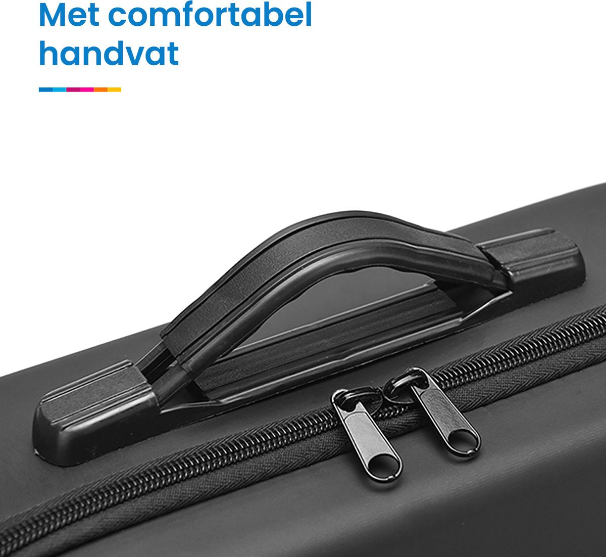 YONO Koffer geschikt voor DJI Mini 4 Pro - Hard Case - Opberghoes - Tas voor Drone en Accessoires - Zwart