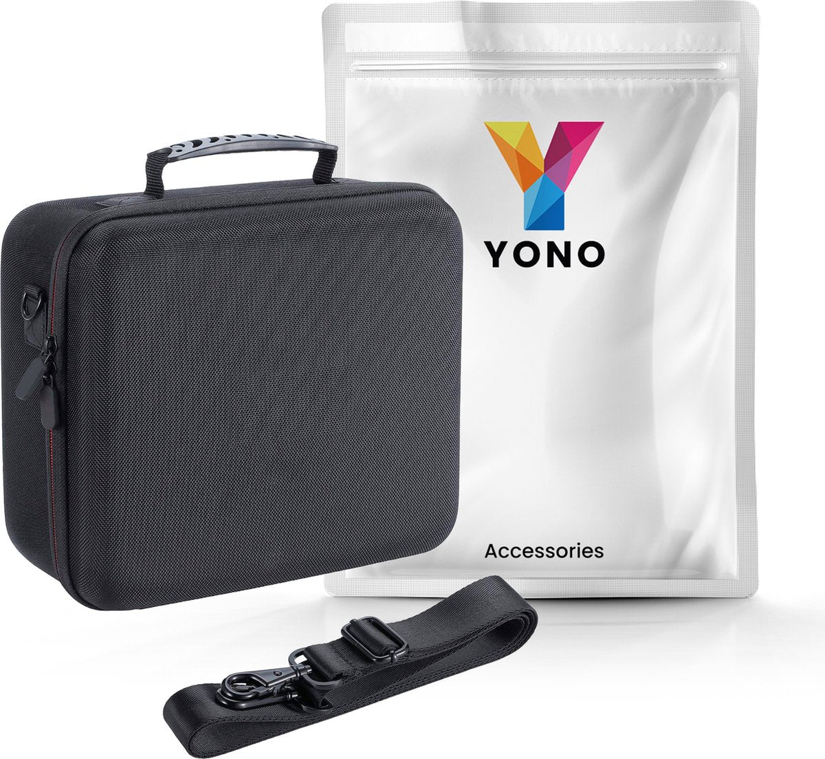 YONO Case geschikt voor Nintendo Switch / Switch OLED – Draagbare Opbergtas Koffer voor Console en Accessoires – Zwart XL