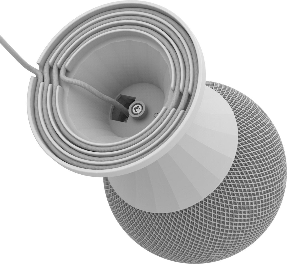 YONO Stand geschikt voor Apple Homepod Mini - Tafel Standaard Houder - Wit