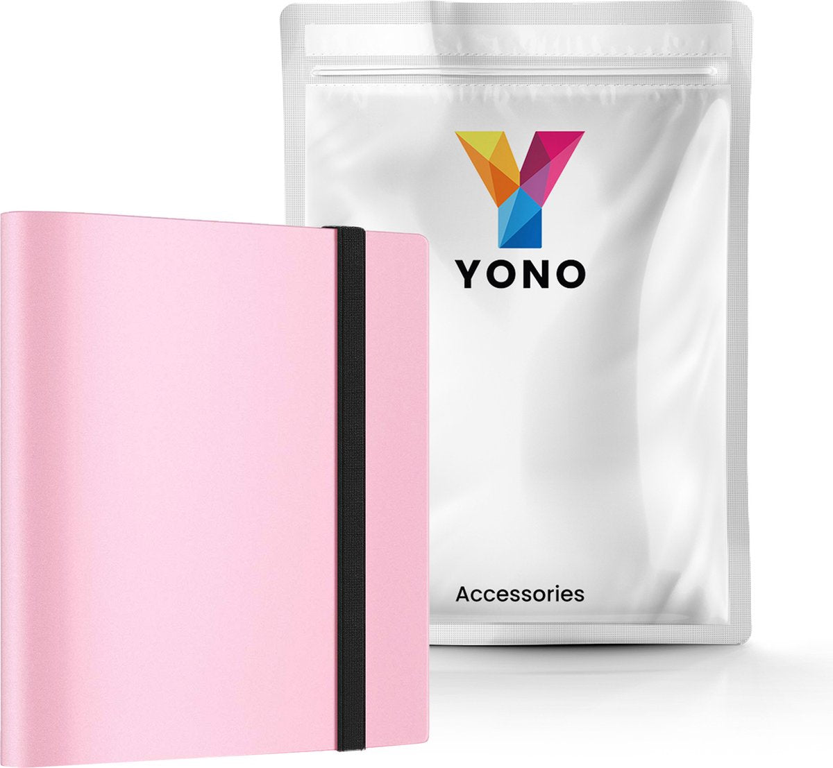 YONO Fotoalbum 160 voor Instant Camera Fotopapier - Fotoboek Geschikt voor Fujifilm Instax Mini 12 / 11 / 9 / 8 / 7s / 25 / 90 / Link / SP-2 / Liplay - Film Polaroid - Kodak - Square en Meer - Roze