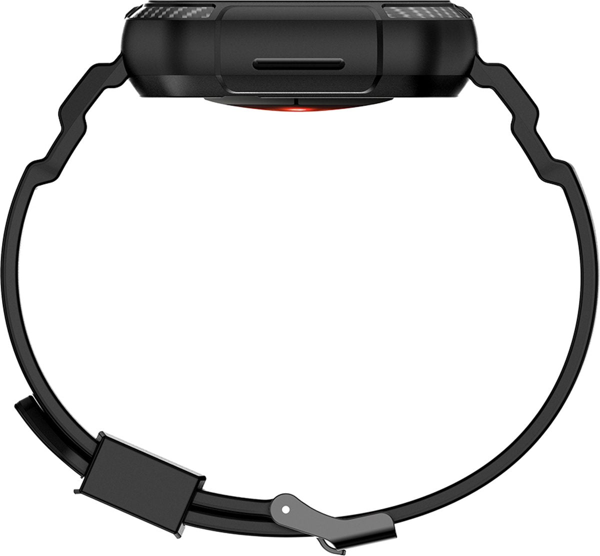 YONO Armor Rugged Bandje geschikt voor Apple Watch - 38 / 40 / 41 mm - Vervangende Armband geschikt voor iWatch Series 8/7/SE/6/5/4/3 - Zwart