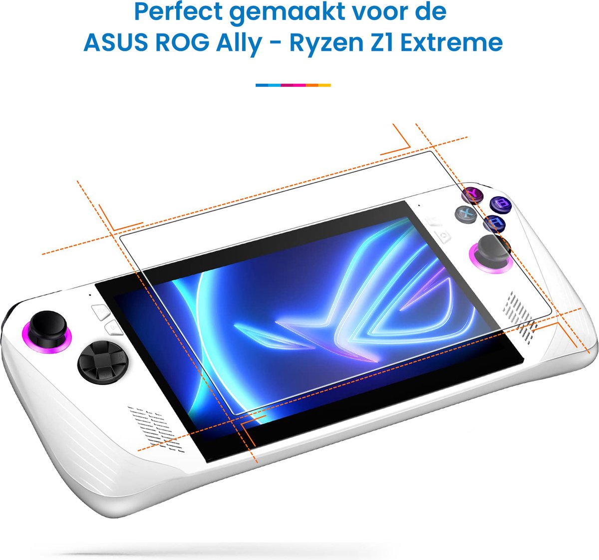 YONO Screen Protector Glas geschikt voor ASUS ROG Ally - Ryzen Z1 Extreme - 3 Stuks