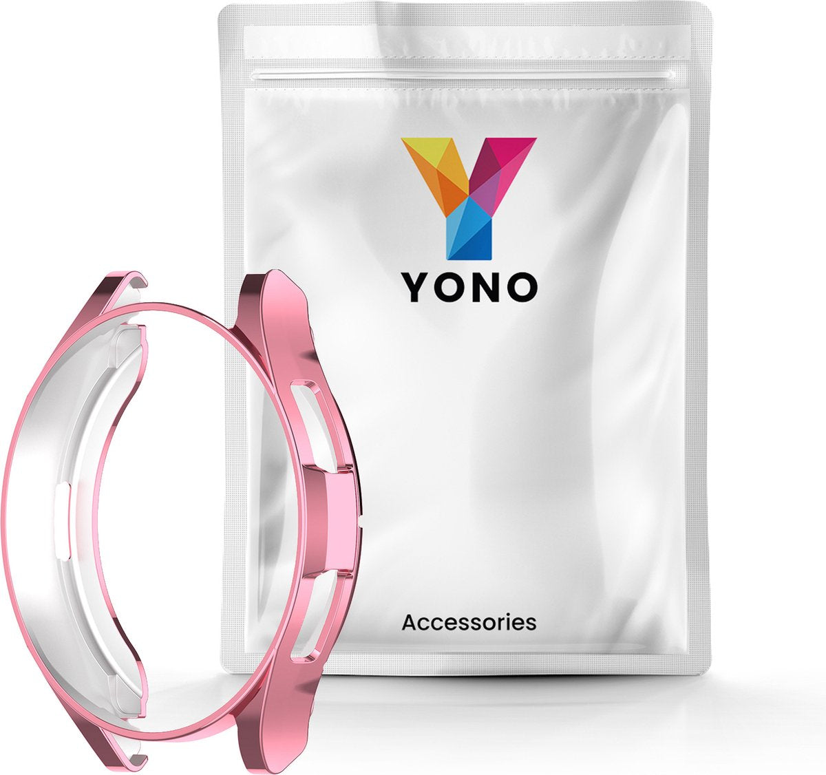 YONO Bumper geschikt voor Samsung Galaxy Watch 6 Classic - 47mm - Hoesje - Case - Roze