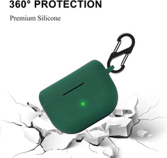 YONO Soft Case geschikt voor Jabra Elite 8 Active / Elite 10 - Siliconen Hoesje - Donkergroen