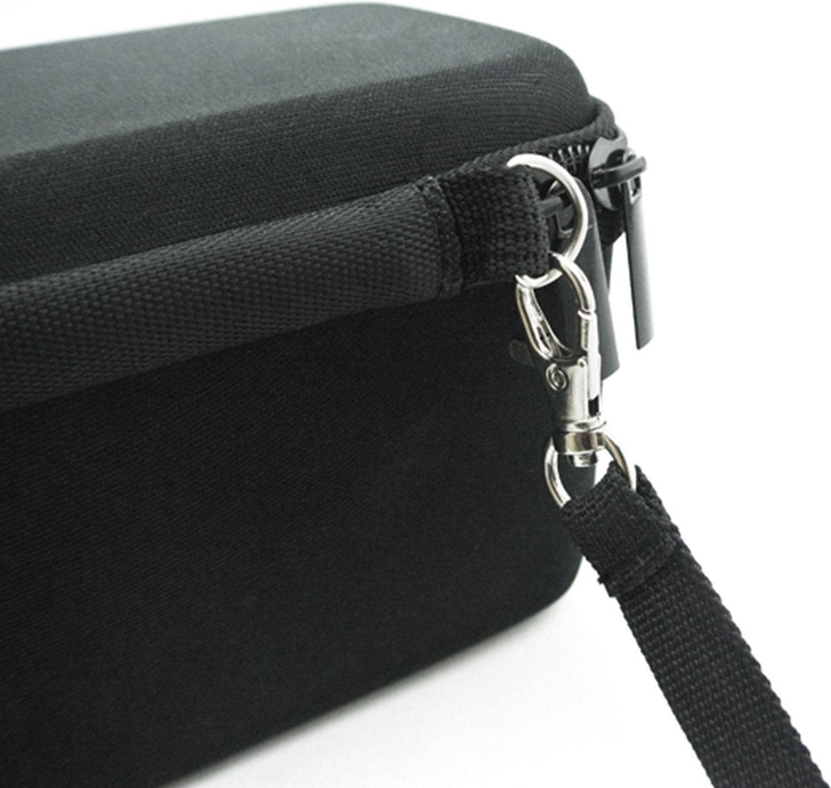 YONO Hoes geschikt voor Sonos Roam - Case Beschermhoes met Accessoires Vak - Zwart