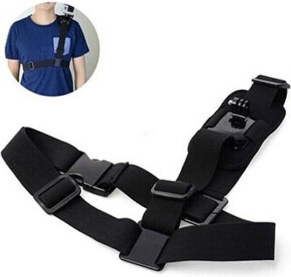 Shoulder Strap Harnas geschikt voor GoPro