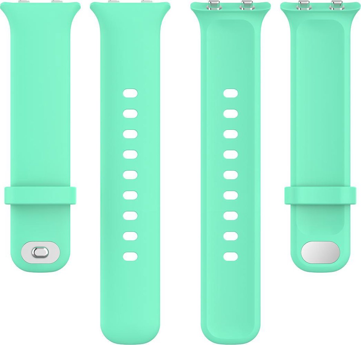 YONO Siliconen Bandje geschikt voor Oppo Watch 46mm – Turquoise