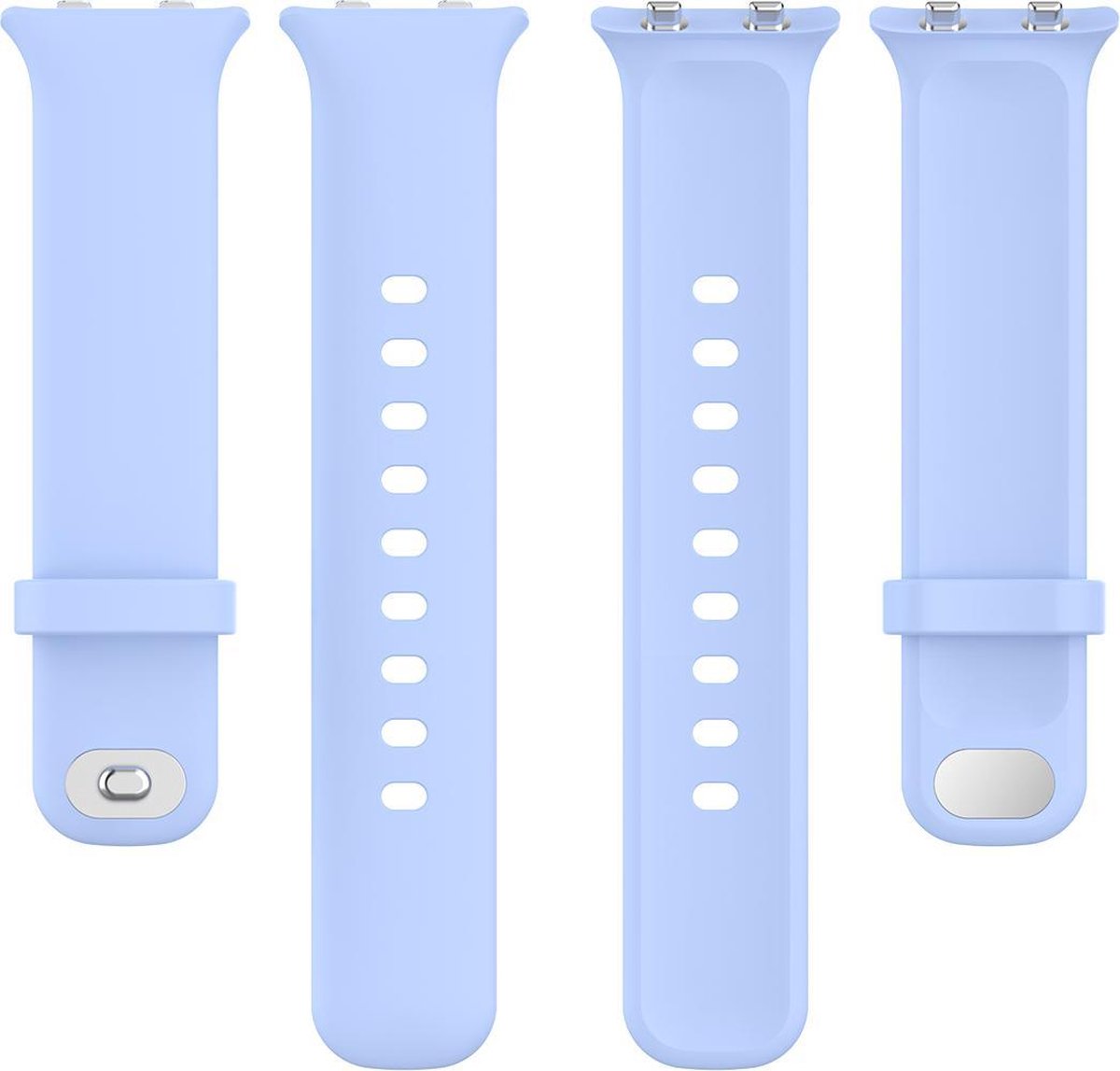 YONO Siliconen Bandje geschikt voor Oppo Watch 41mm – Blauw