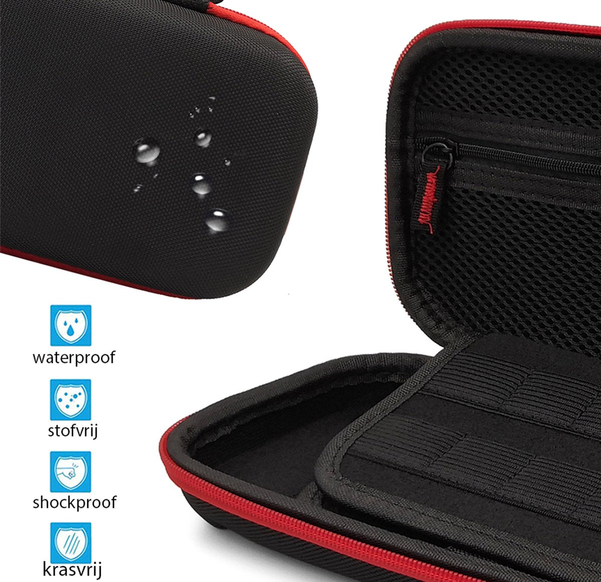 YONO Accessoires Set geschikt voor Nintendo Switch OLED - Grip Case met Thumb Grips - Siliconen Houder geschikt voor Joy Con - Bescherm Hoes - Standaard - Screen Protector Set - 17in1