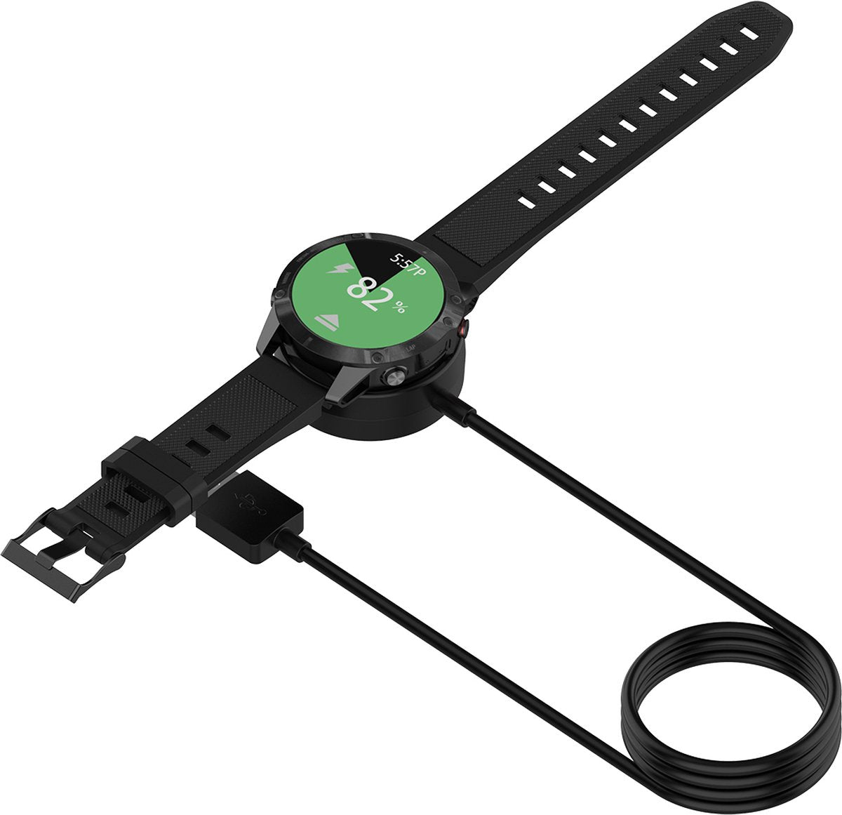 YONO Oplaadkabel geschikt voor Garmin Venu 2 / Fenix 7 6 5 / Vivoactive 4 3 / Approach s62 – USB Oplader