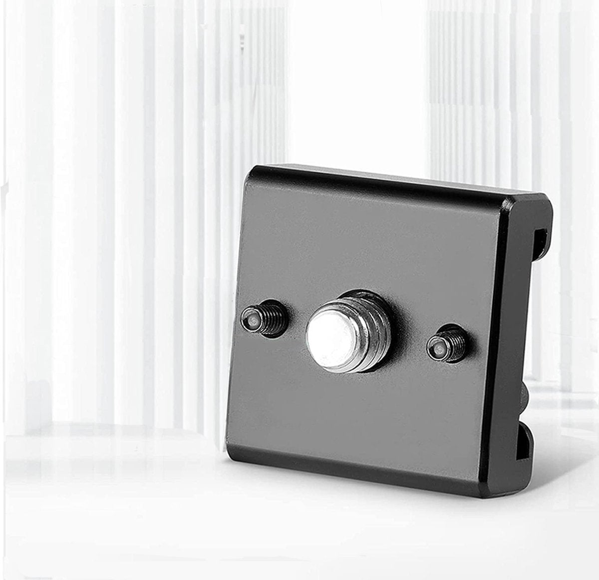 YONO Cold Shoe Mount Adapter Set - Metaal - 2 Stuks - Zwart