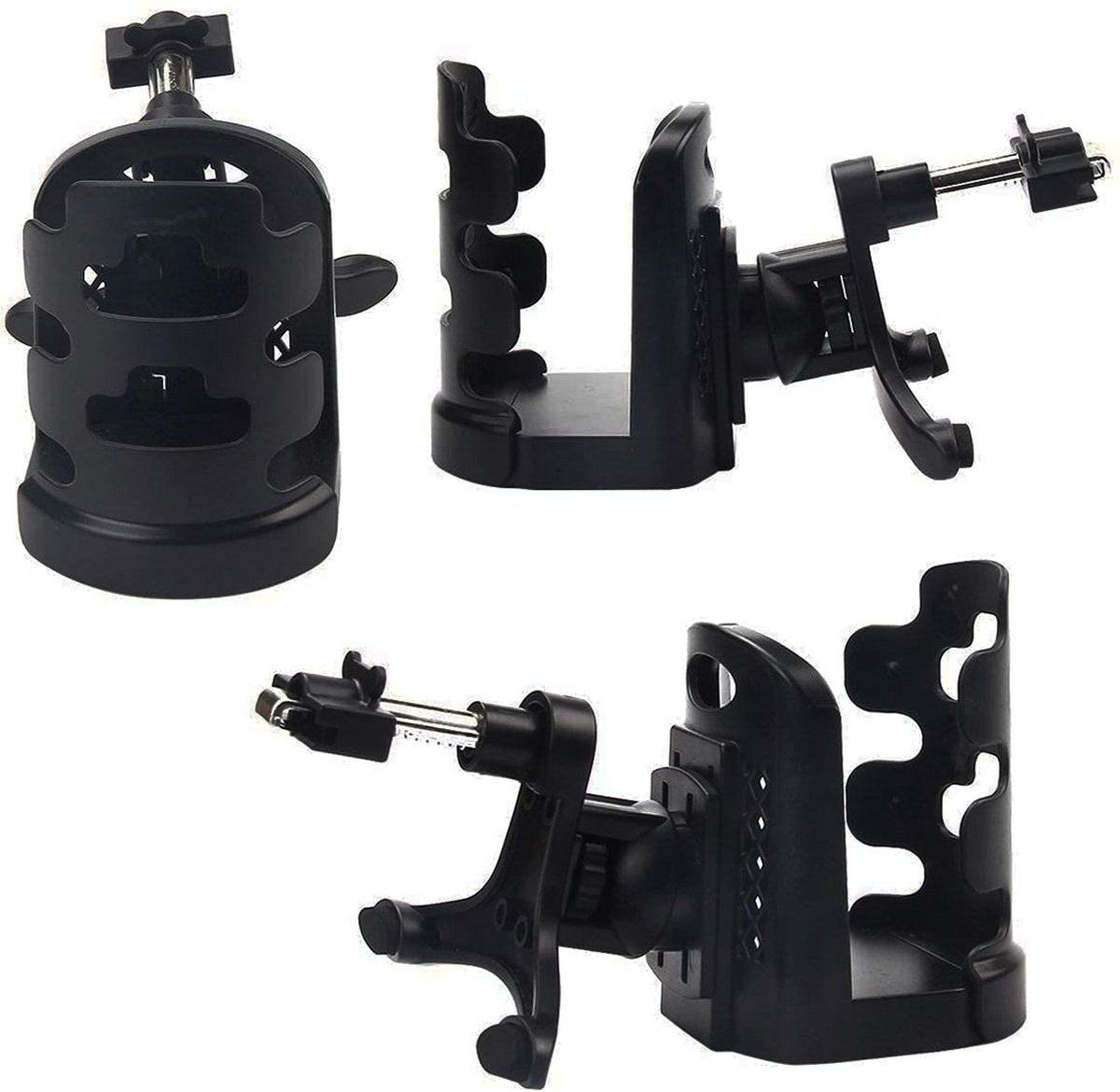 Bekerhouder voor in de auto //  Verstelbare bekerhouder // Blikjeshouder // bekerhouder auto ventilatierooster - Zwart -