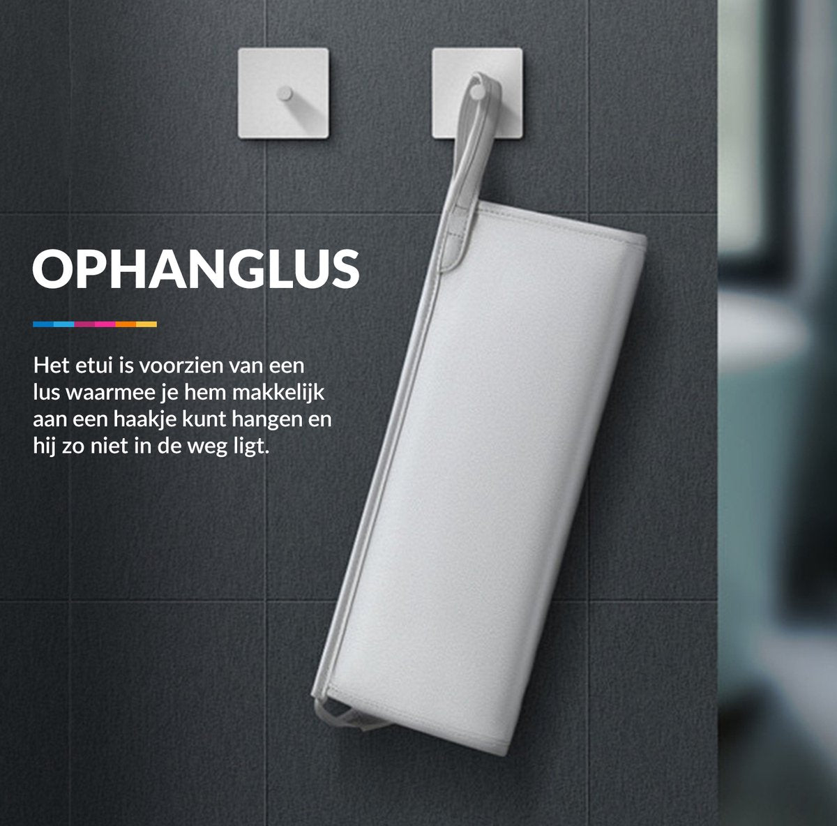 YONO Travel Case geschikt voor Dyson Airwrap Styler & Dyson Supersonic Föhn - Opbergtasje Stijltang - Reistas - Etui Organizer – Lichtgrijs