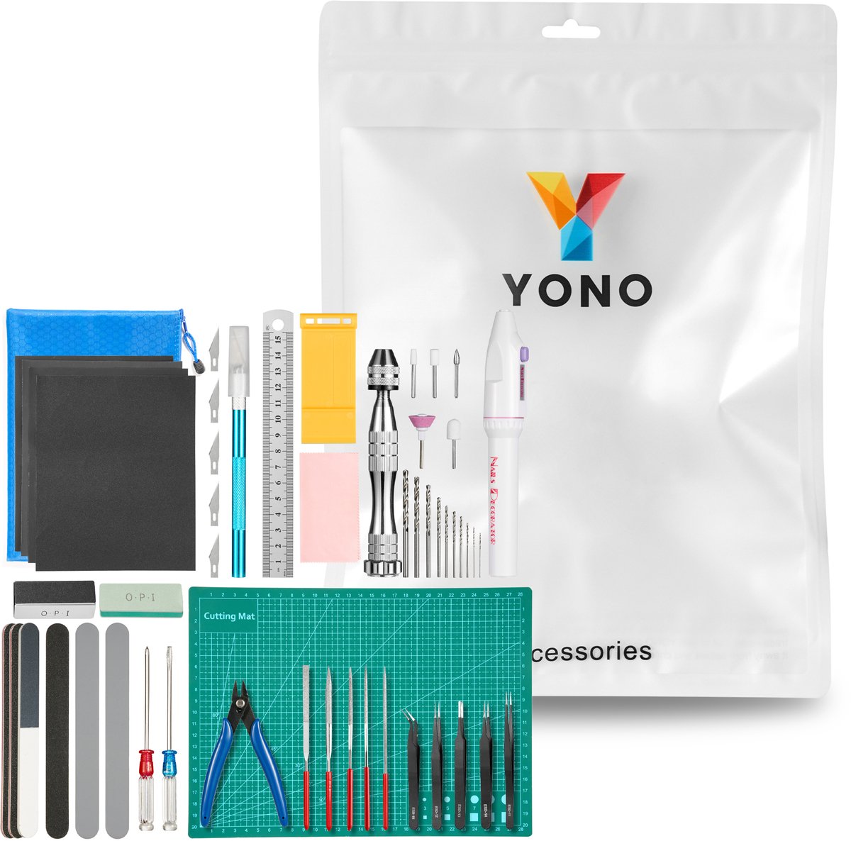 YONO Gereedschap Set voor Modelbouw met Snijmat - Gundam Model Hobby Kit - XL