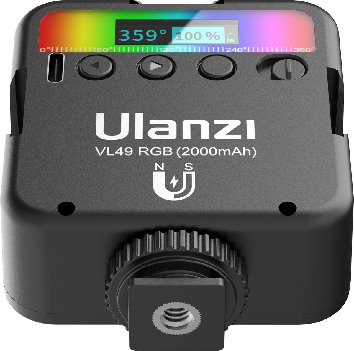 Ulanzi VL49 RGB Multi Color LED-videolamp
