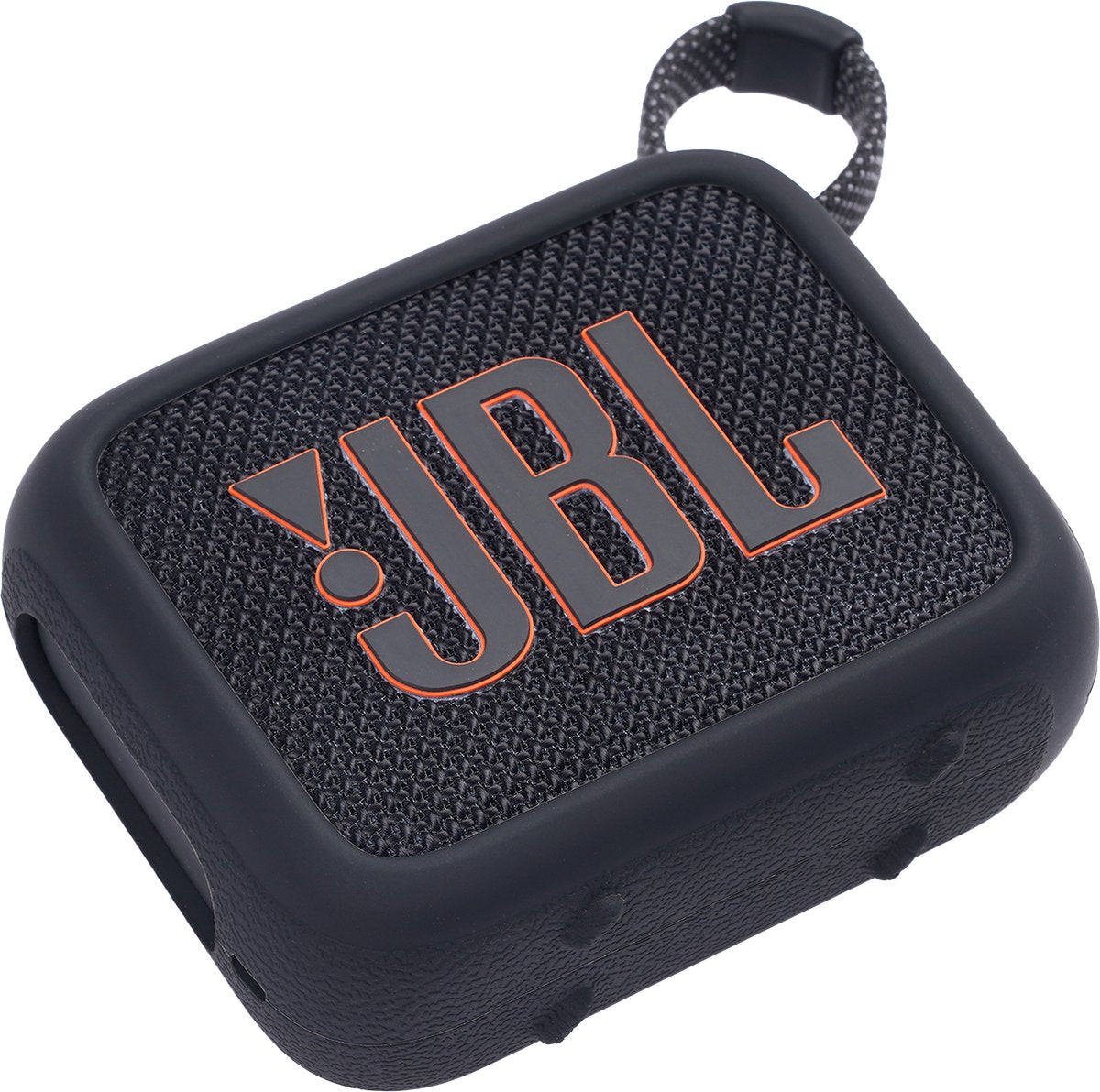 YONO Soft Case geschikt voor JBL Go 4 - Siliconen Hoesje - Zwart
