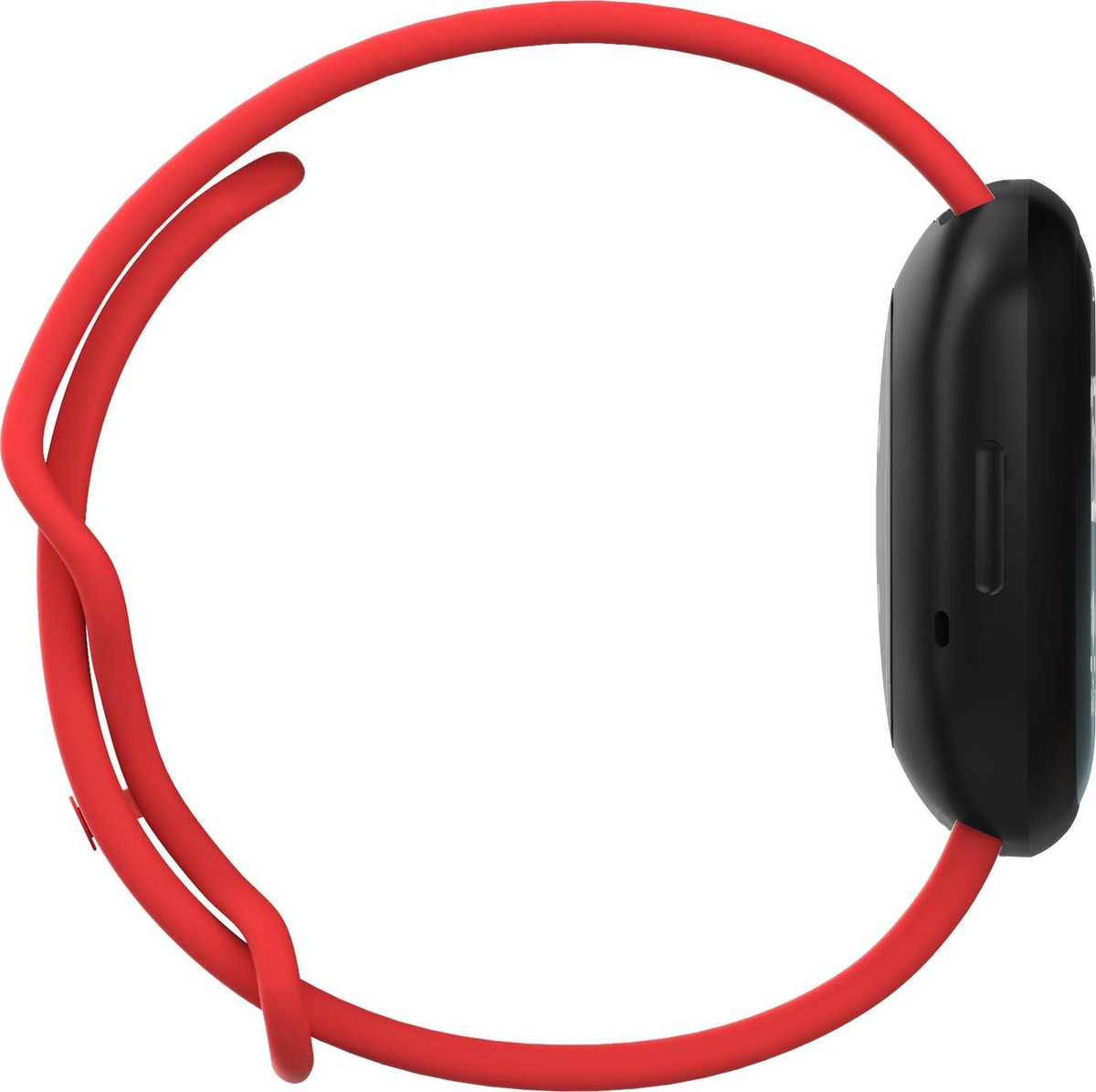 YONO Bandje geschikt voor Fitbit Versa 4 / 3 / Sense – Siliconen – Rood – Large