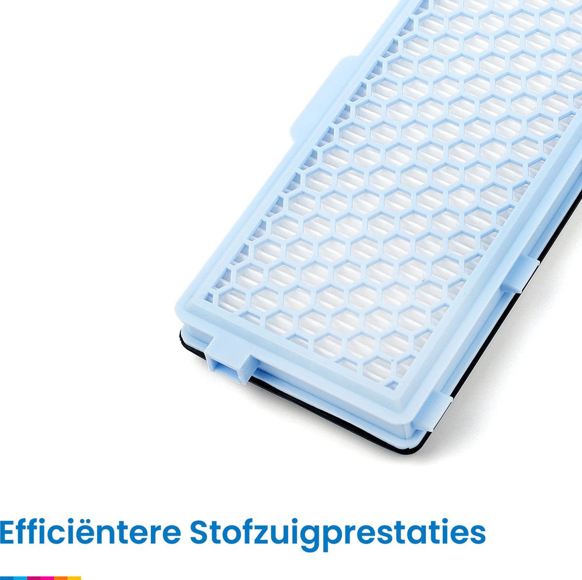 YONO HEPA Filter Set geschikt voor Miele Classic Compact C1 Complete / C2 / C3 - Vervangbare Stofzuigerfilter - Stofzuiger Onderdelen - 2 Stuks