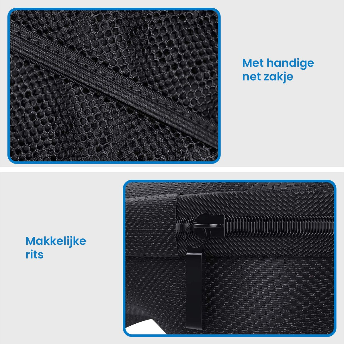 YONO Case geschikt voor Playstation 5 en Xbox Controller - Opbergtasje Hoesje voor PS5 / Series X/S - Zwart