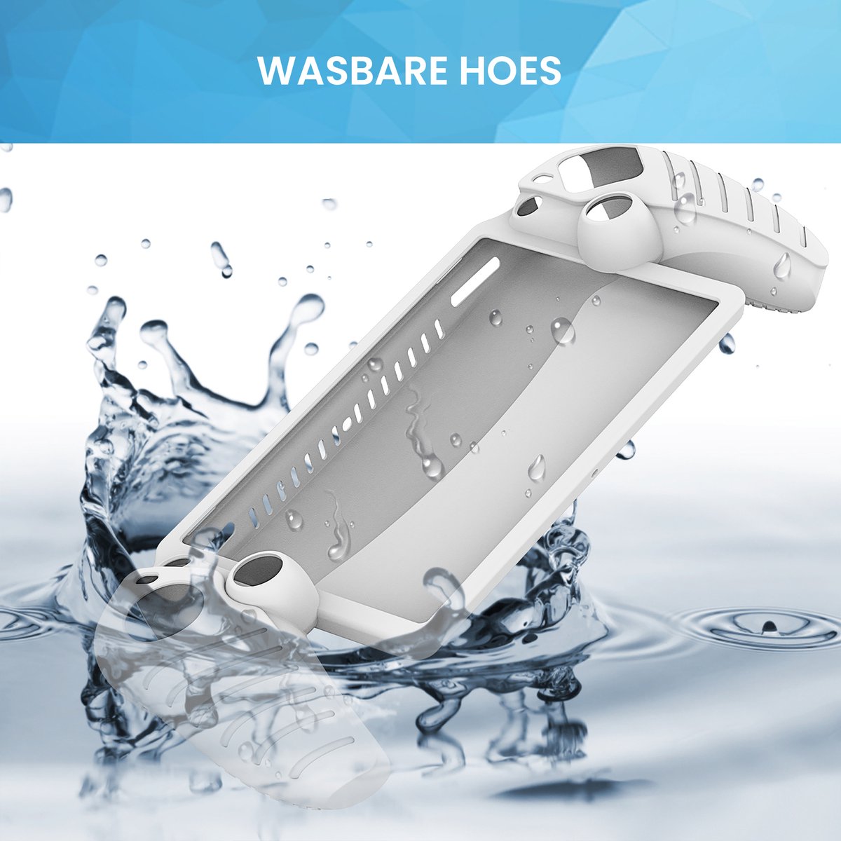 YONO Soft Case geschikt voor Playstation Portal - Siliconen Hoes - Wit