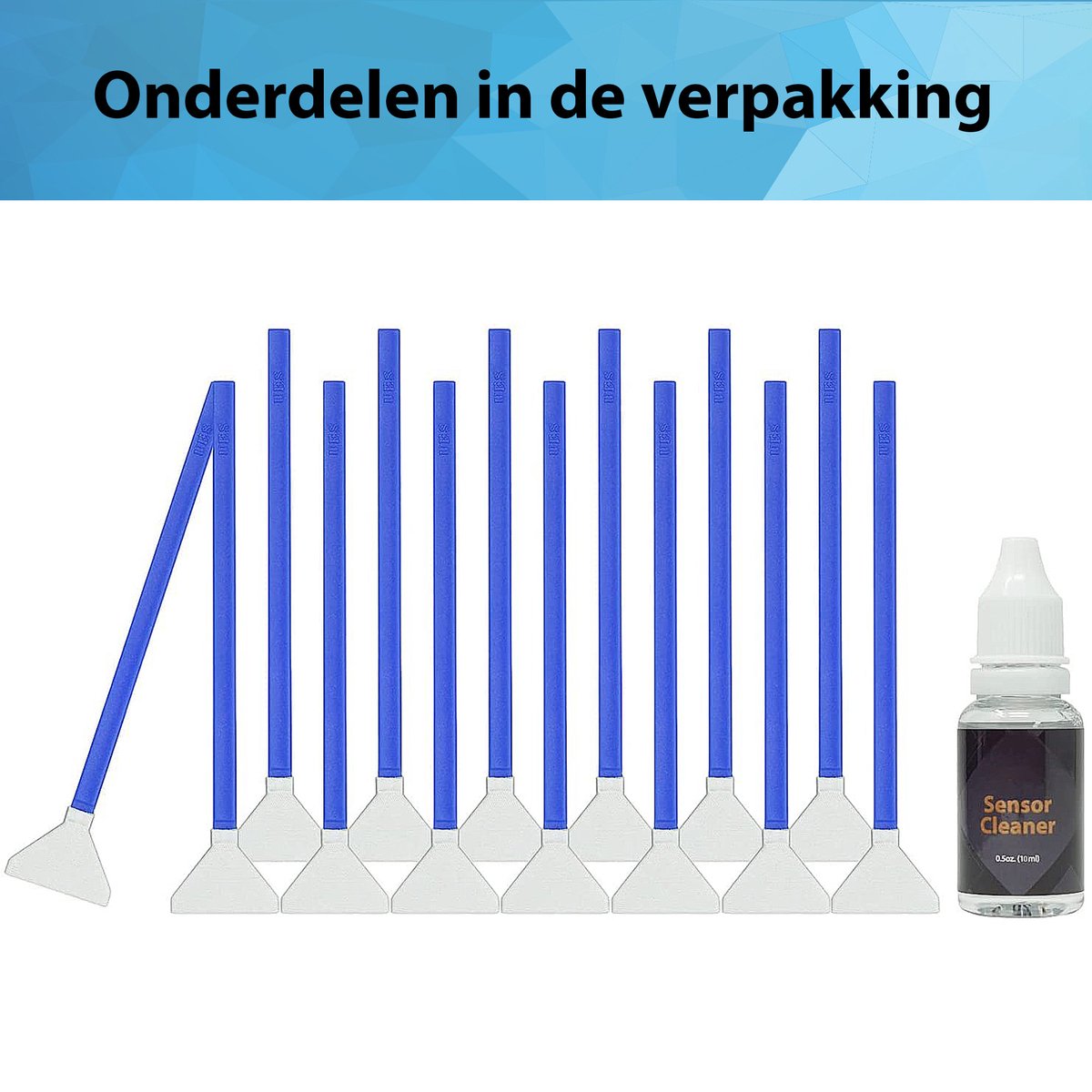 YONO Sensor Schoonmaak Set - Cleaning Swabs Kit - Full Frame Reiniging - 14 stuks