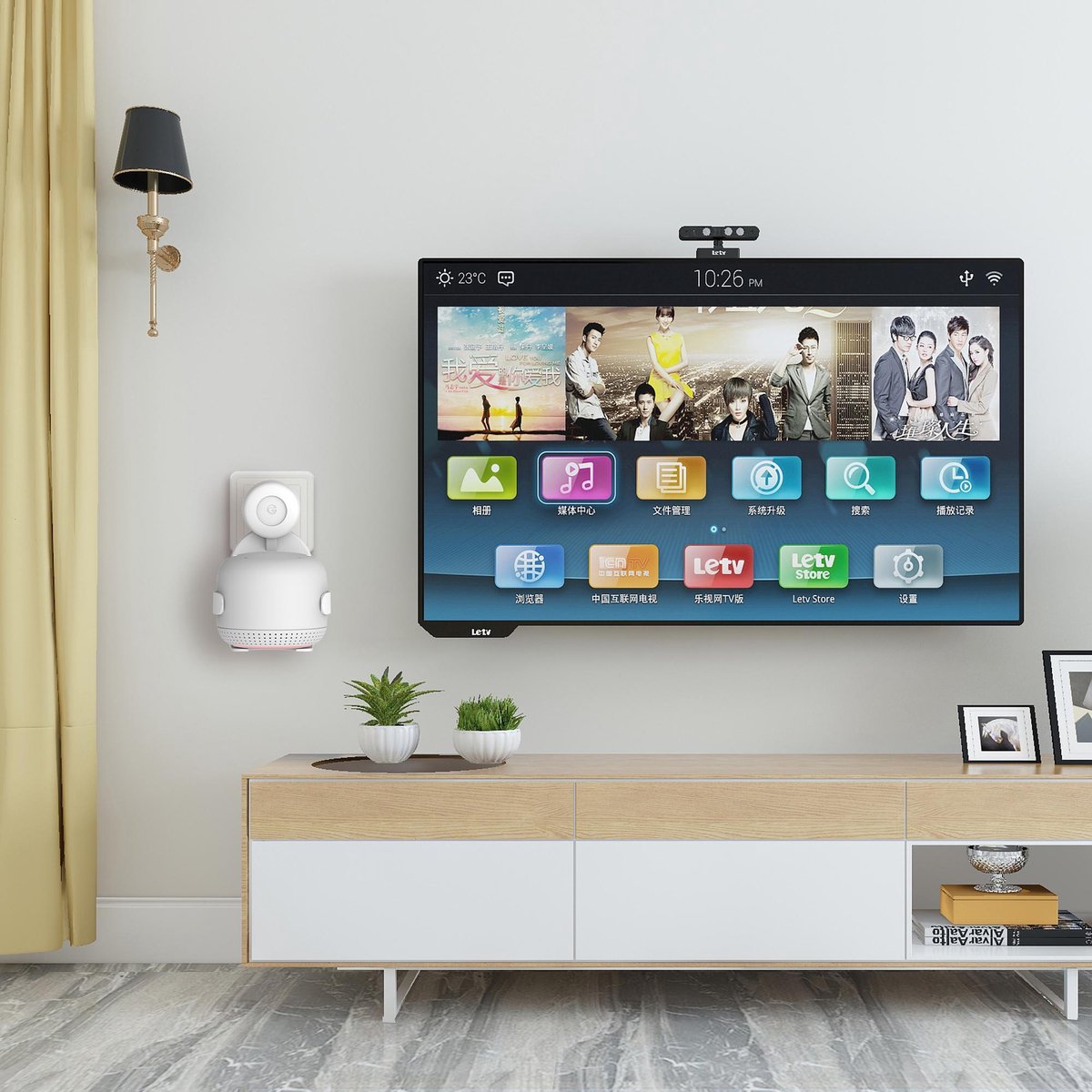 YONO Houder geschikt voor Google Nest WiFi Router en WiFi Punt – Mesh WiFi – Wall Mount – Wit