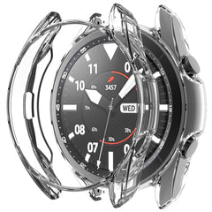YONO Bumper geschikt voor Samsung Galaxy Watch 3 45mm – Siliconen Case Screenprotector – Transparant