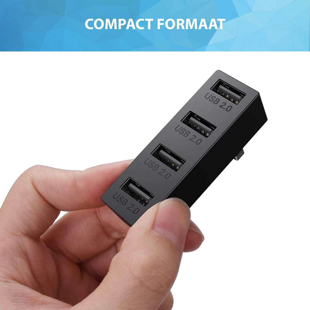 YONO USB Hub geschikt voor Xbox Series X en S - USB 4 Poorts - Zwart