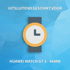 YONO Bumper geschikt voor Huawei Watch GT 3 - 46mm - Full Cover Soft Case - Hoesje - Rood