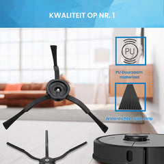 YONO Accessoires Set geschikt voor Xiaomi Mi Roborock S6 / S5 / S4 - S6 Pure / S6 MaxV / E2 / E3 / E4 / E5 / E20 / E25 / E35 / S50 / S65 - Vervangbare Robot Stofzuiger Onderdelen - Filter, Mop en meer - 24 in 1