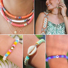 YONO Kralen Set Kinderen XL - Sieraden Maken Pakket - Kettingen / Armbanden / Oorbellen - 6000-delig