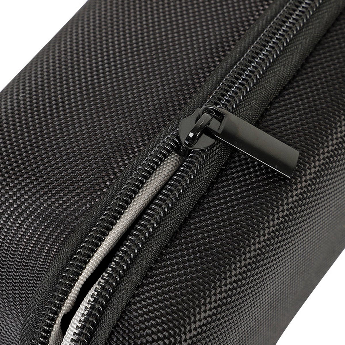 YONO Case geschikt voor JBL Tuner 2 - Bescherm Hoes met Accessoires Vak - Zwart