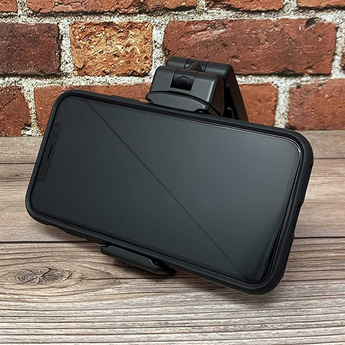 YONO Telefoonhouder Vliegtuig Universeel - Telefoonstandaard Bureau - Tafel - GSM Houder - Staander - 360 Graden Draaibaar - Zwart