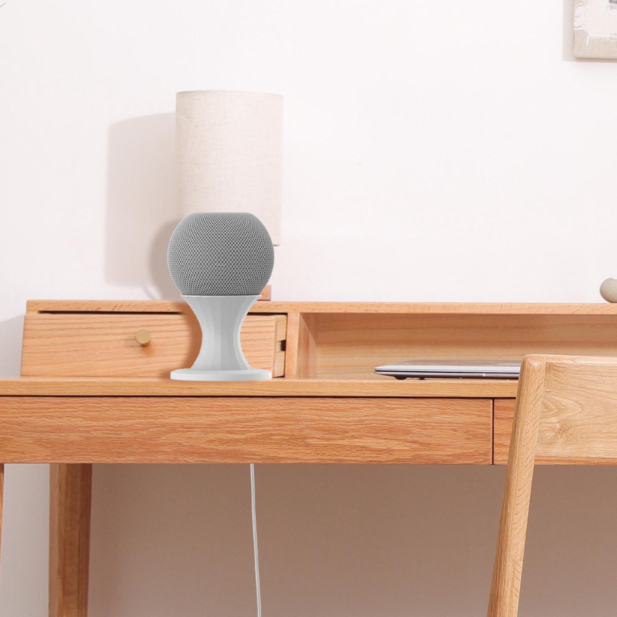 YONO Stand geschikt voor Apple Homepod Mini - Tafel Standaard Houder - Wit