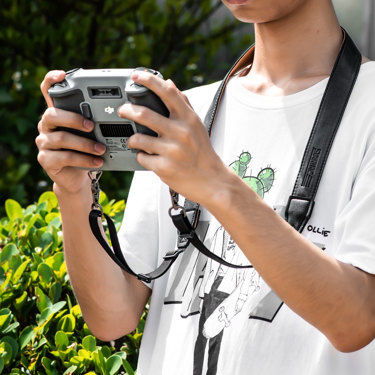 YONO Lanyard geschikt voor DJI Mini 3 / 4 Pro Controller - Riem Strap Accessoires - Zwart