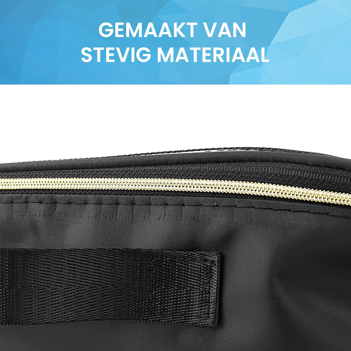 YONO Reis Toilettas Set voor Toiletartikelen – Transparante Travel Organizer Bag 2-Pack - Zwart