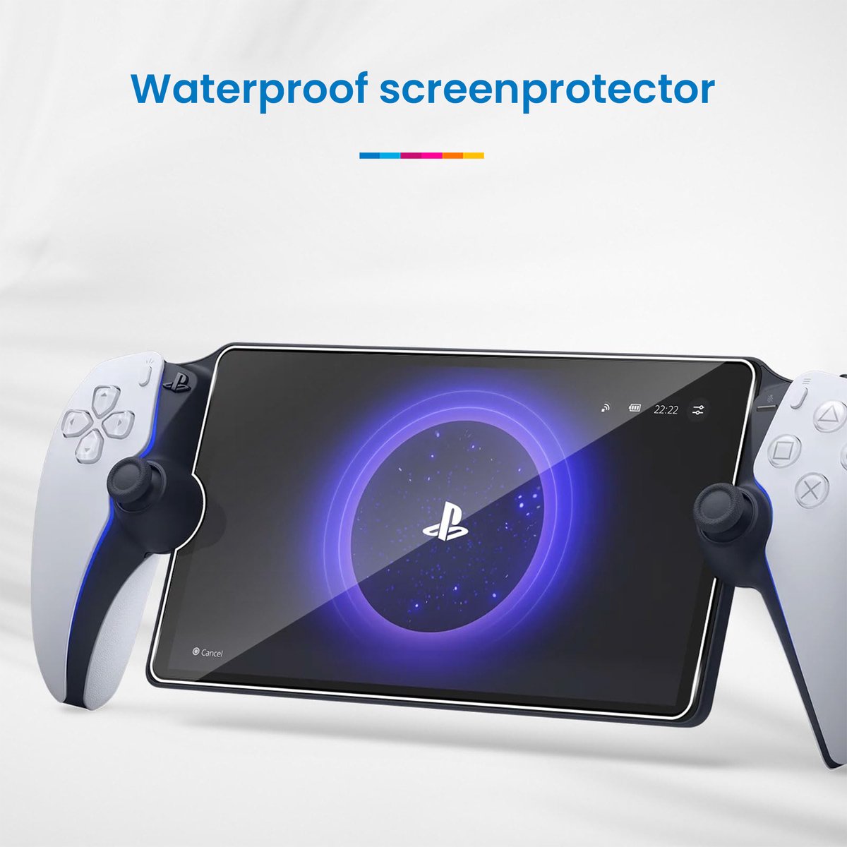 YONO Screen Protector Glas geschikt voor Playstation Portal PS5 - Set van 2 stuks