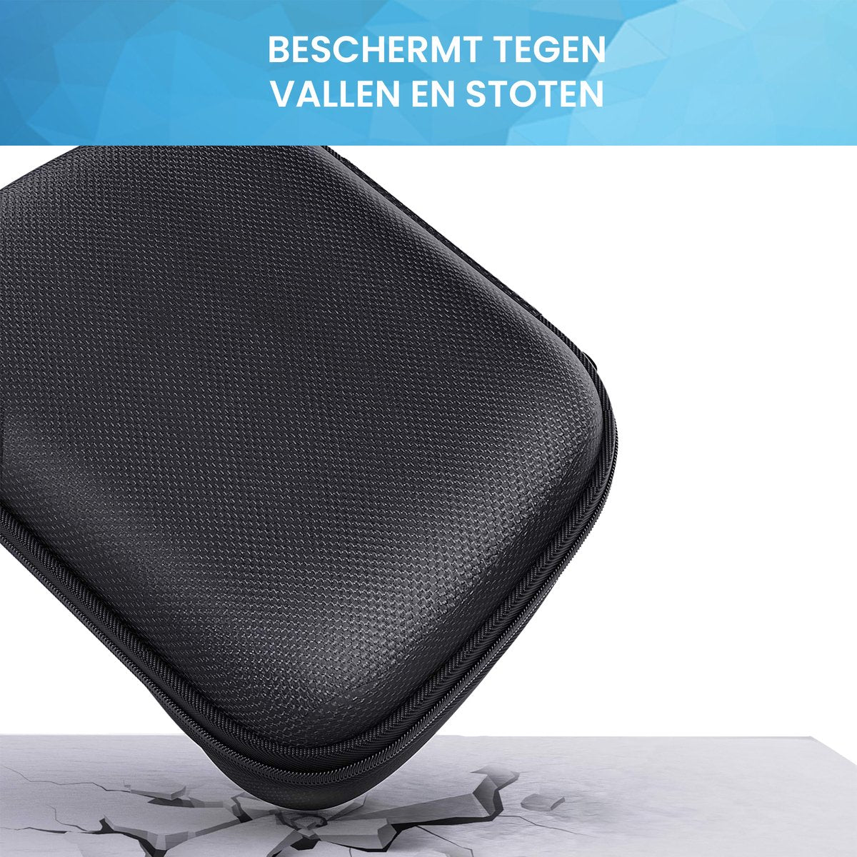 YONO Case geschikt voor Playstation 5 en Xbox Controller - Opbergtasje Hoesje voor PS5 / Series X/S - Zwart