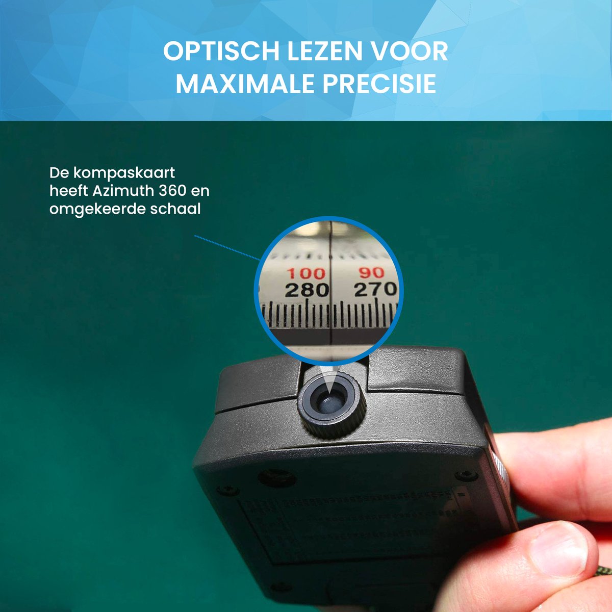 YONO Militair Kompas - Inklapbaar Kaart Compass voor Outdoor en Survival - Professioneel Metalen Design met Kaartlezer - Zwart