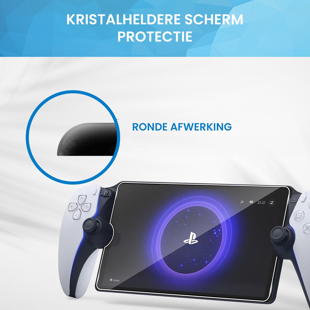 YONO Accessoires Set geschikt voor Playstation Portal - Bescherming Hoes Case - Grip Skin - Screen Protector Ps5 Portal