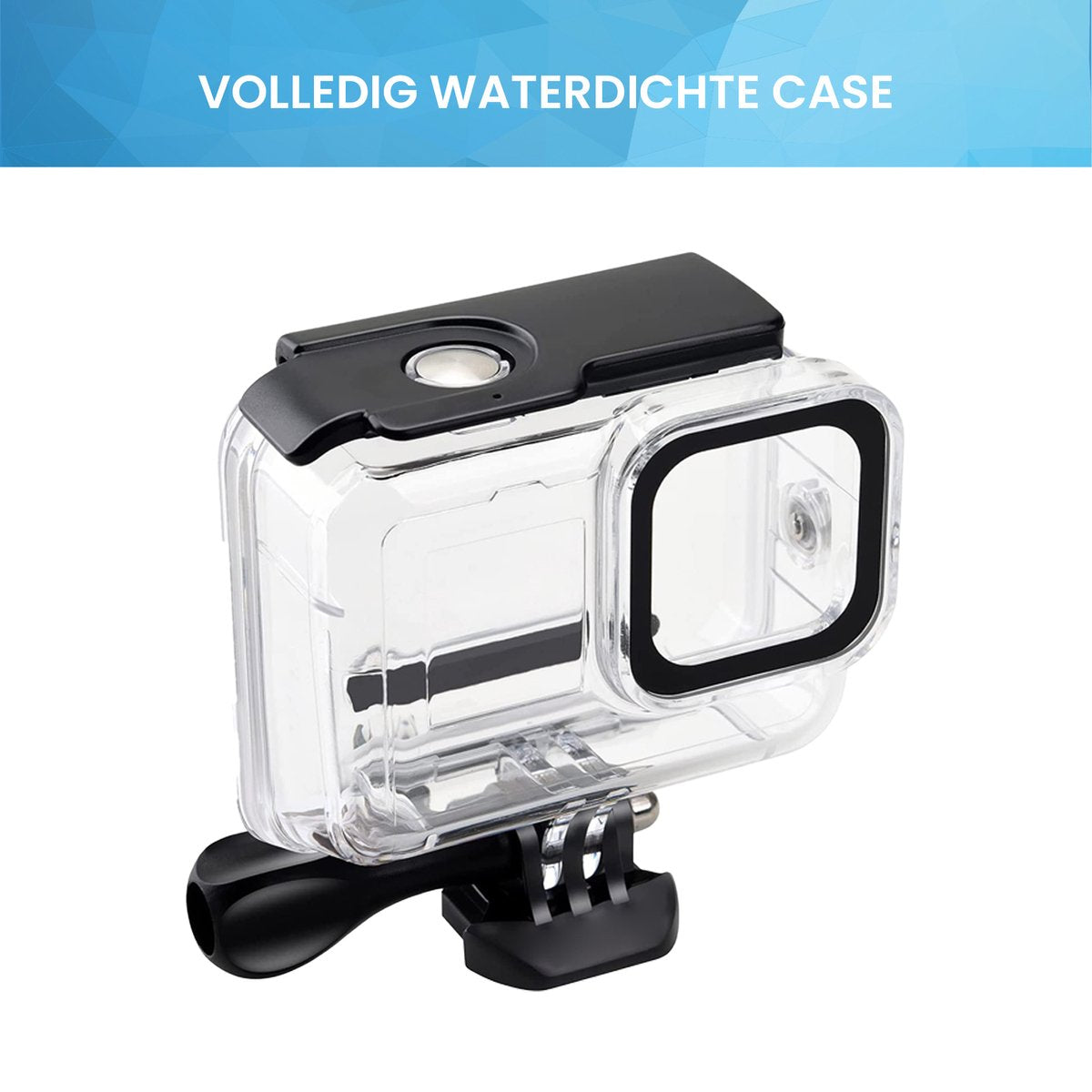 YONO Duik Accessoires Set geschikt voor GoPro Hero 12/11/10/9 - Case - Housing - Screen Protectors - Filters - Anti Fog inserts - 15in1