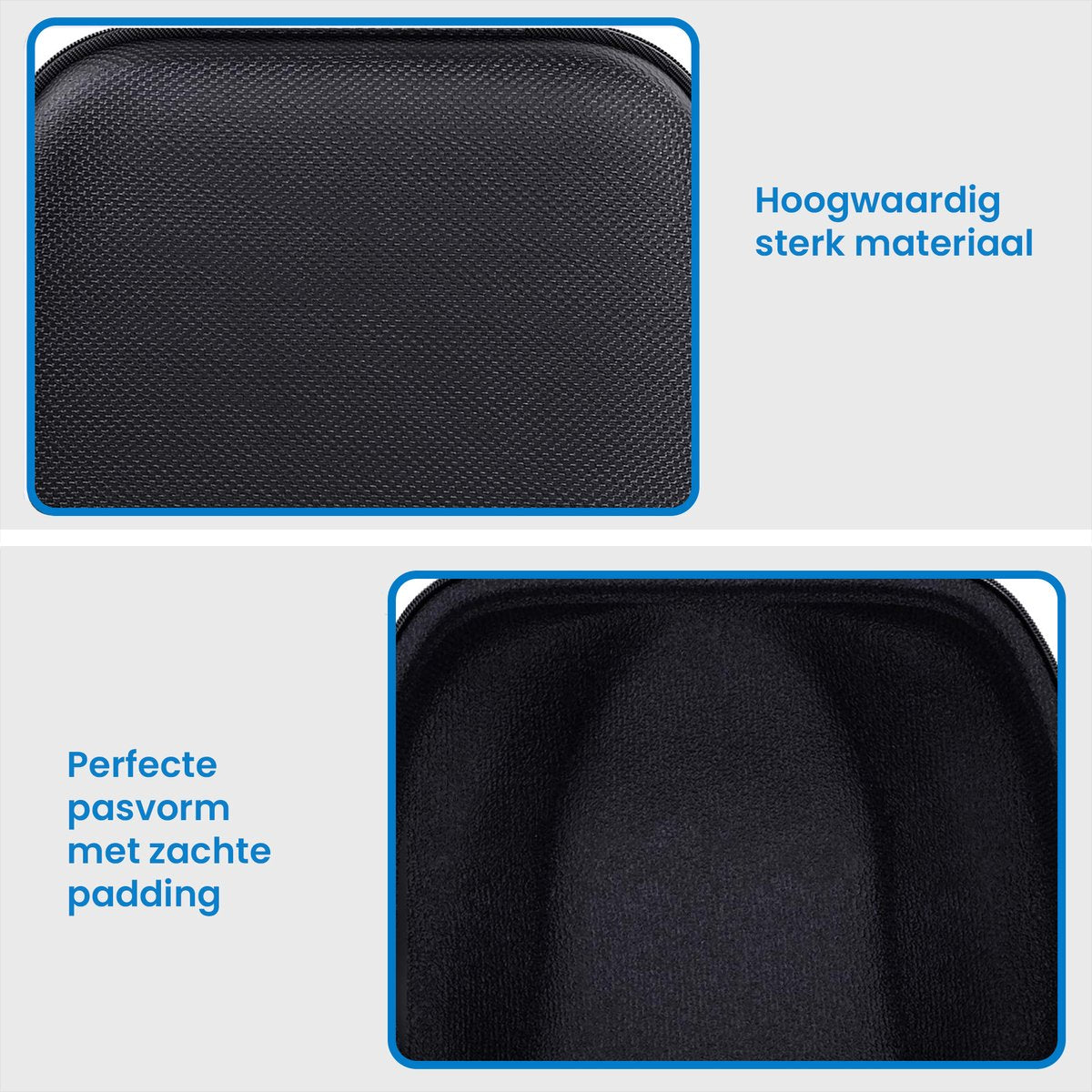 YONO Case geschikt voor Playstation 5 en Xbox Controller - Opbergtasje Hoesje voor PS5 / Series X/S - Zwart