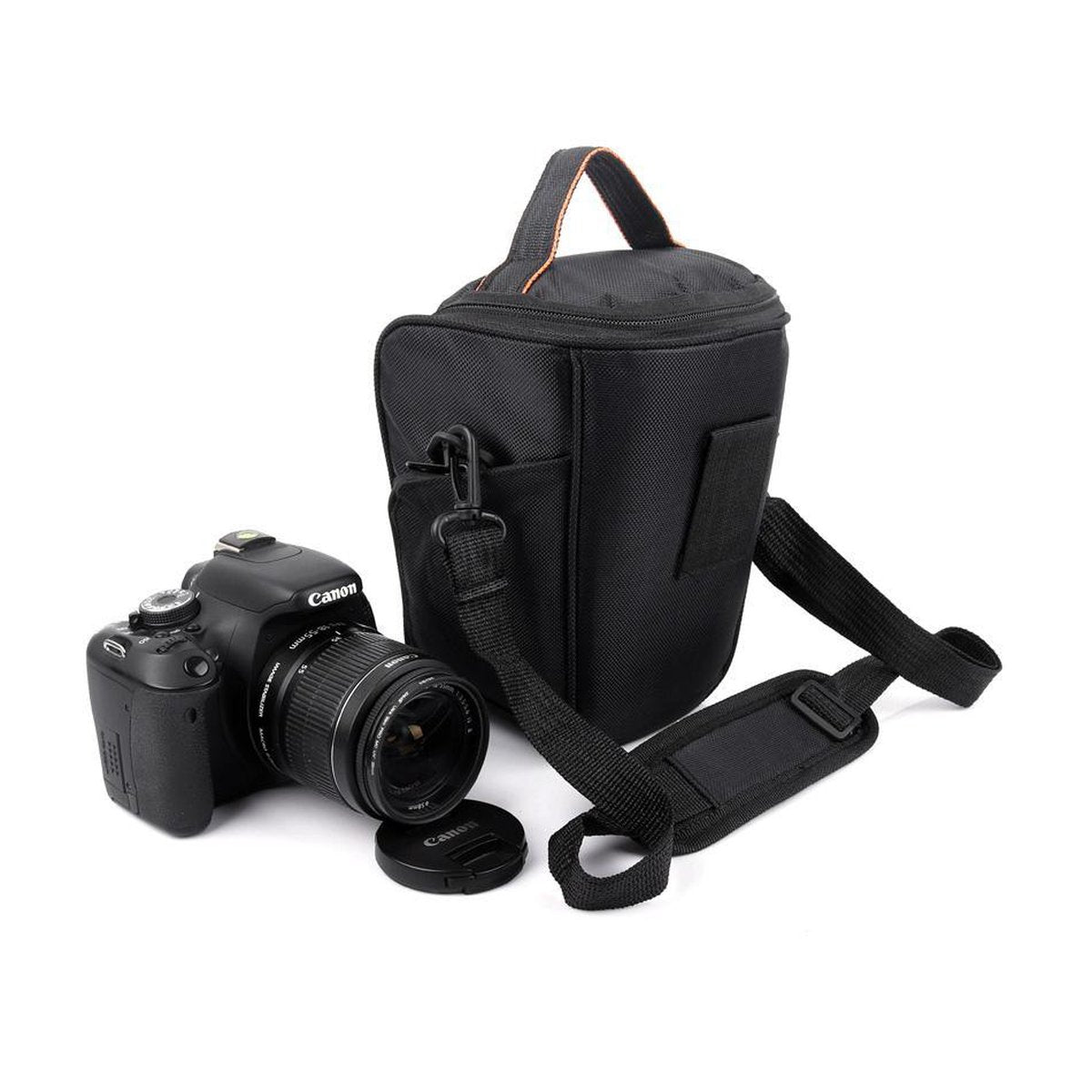 YONO Cameratas Spiegelreflexcamera Small – geschikt voor Nikon / Canon / Sony / DSLR Camera – Luxe Foto Tas - Schoudertas - Case - Zwart