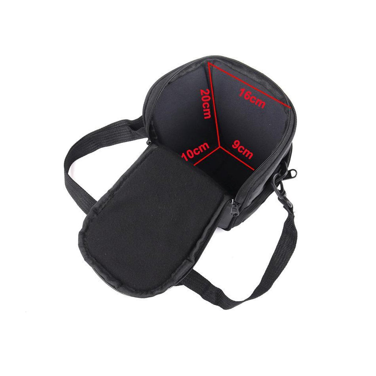 YONO Cameratas Spiegelreflexcamera Small – geschikt voor Nikon / Canon / Sony / DSLR Camera – Luxe Foto Tas - Schoudertas - Case - Zwart